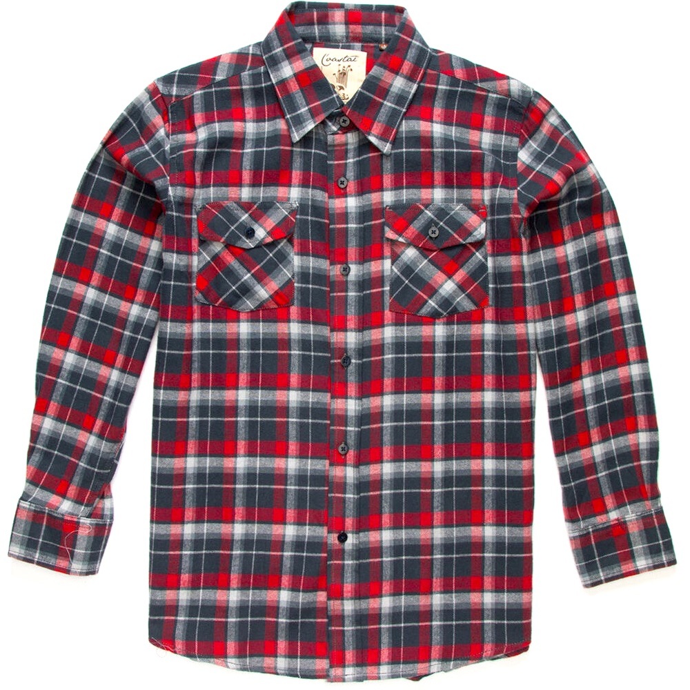 COASTAL Good Thing Boys Flannel Shirt, sz XXL